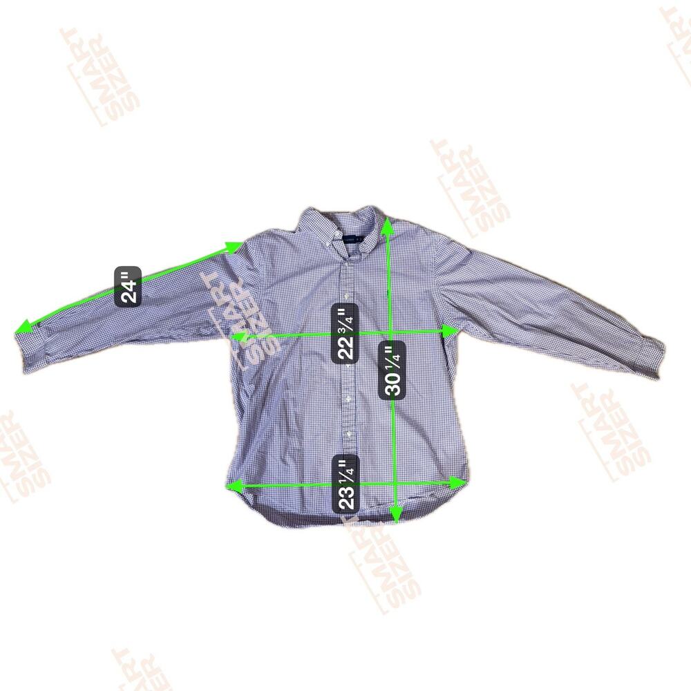 Ralph Lauren Bundle Of 2 Oxfords Sz 17 32/33 preppy Academia Old Money office - Picture 10 of 12